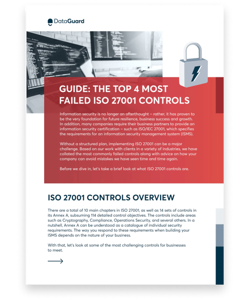 Look Inside ISO 27001 Controls – 1  UK