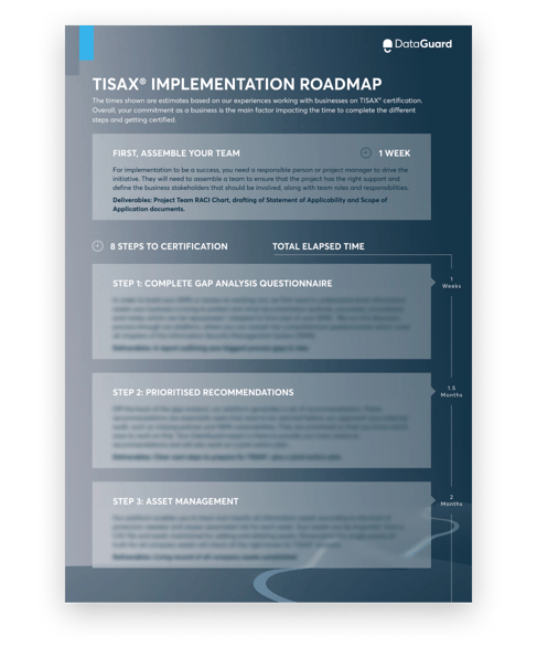 Look Inside TISAX Implementation Roadmap - UK 2-1