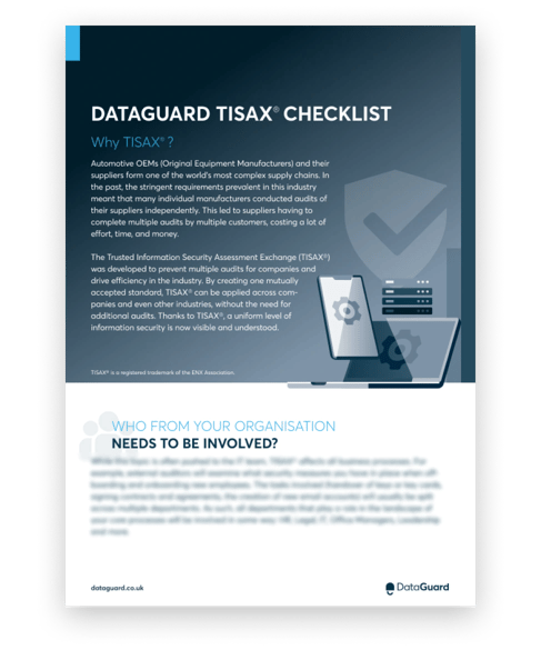 Look Inside TISAX® Checklist UK - Page 02