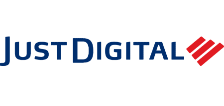 just digital logo
